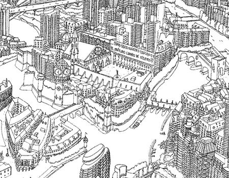 Utopolis 2000 (detalle). Pope.