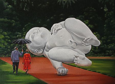 Monumento al bebe. Julio Roldan.