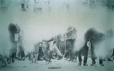 Ciudades del miedo (detalle). Graciela Sacco. 2000.